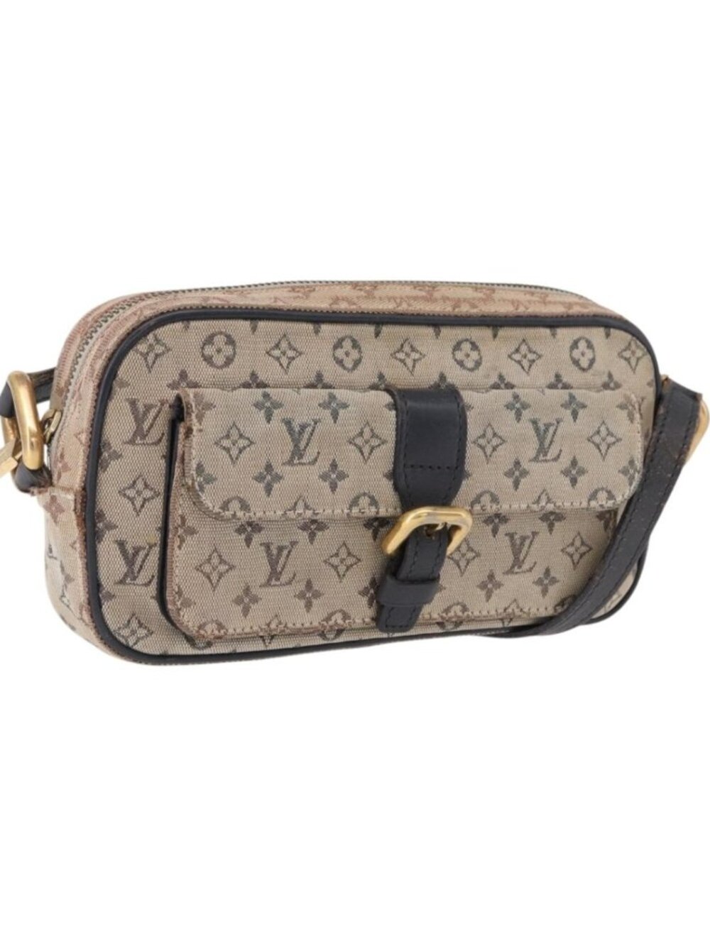 LOUIS VUITTON Monogram Mini Juliet MM Shoulder Bag Blue M92004